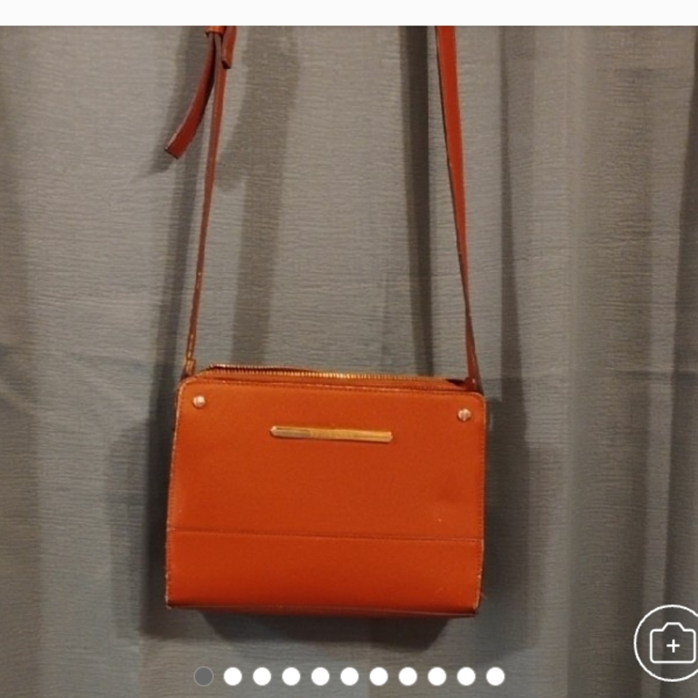 Elegant Orange Crossbody Bag